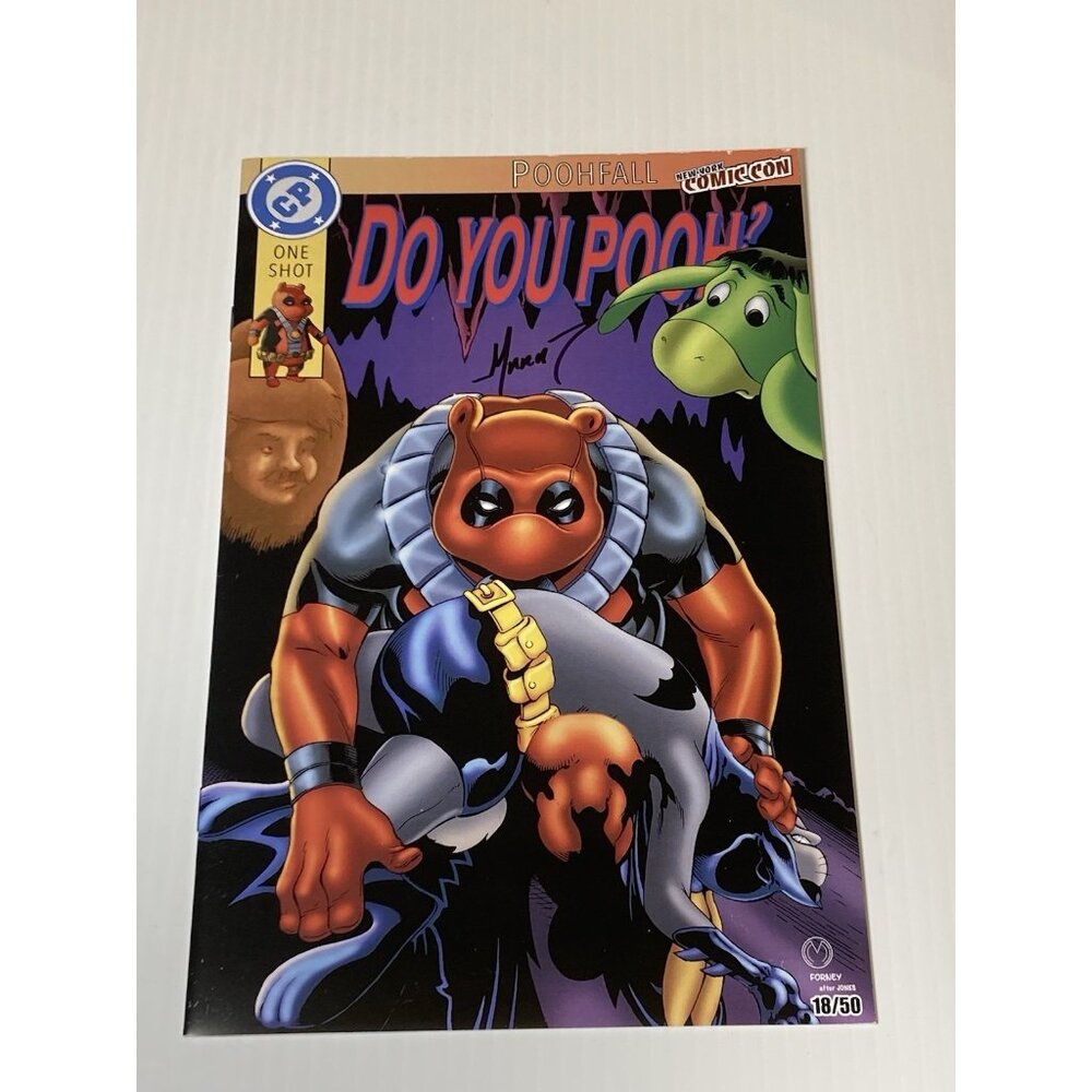 Do You Pooh? NYCC Signed Autographed Marat Mychaels 18/50 Comic Book Rare